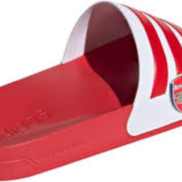 New ADIDAS ADILETTE SHOWER ARSENAL SANDALS, sz 8 main image 9